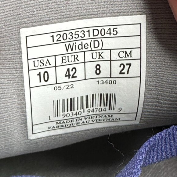 Womens Size 10 (D) Brooks Adrenaline GTS 22 Shoes Gray Running Sneakers WIDE - Picture 9 of 9